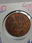     1907 Canada King Edward Vii Large 1 C  Choice Red   Brown Toner Stunning 
