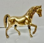 Vintage Solid Brass Horse Figurine 4 