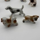 Huge Lot Of 11 Vintage Porcelain Miniature Animal Figurines Kitsch Mcm