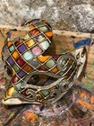 Venetian Eye Mask With Glitter And Hand Decorated With Bright Colors - Ve Mask
