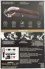 Wahl Professional 5-star Series Cordless Magic Clip Hair Clipper 8148 Red New 