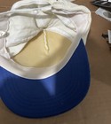 Rare Blue Rim Corduroy Super Mario Bros Nintendo Licensed Hat 1988 Snap Back Cap