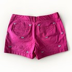 Vineyard Vines Dayboat Short Pink Whale Embroidered Women s Size 8