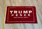 Official Trump Pence 2020 Keep America Great President 3x5 Red Flag Republican