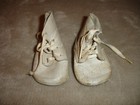 Lot Of  3  Pairs Of Vintage Baby Shoes And  2  Vintage Baby Shoe Boxes