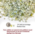 10 Lbs Pebbles For Landscaping 1 4 Inch Polished Green Pea Gravel Small Rocks