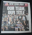 Our Team Our Title  Knicks Win Nba Finals  New York Post 6 15 2026        