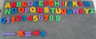 Kid Connection  alphabet Magnetic Letters   Numbers For Toddlers  Fridge Set