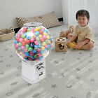 Gumball Machine Vending Coin Bank Vintage Candy Dispenser Vending Machine White