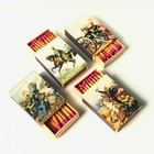Vintage Matchbox 4 Boxes Wooden Matches Made In Sweden Eskil Holm Stockholm