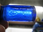 Brilliantcobalt Blue kc-4  Scull   Crossbones rated  scarce  Poison 