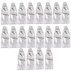 10pcs Chair Cover Stretch Band With Buckle Slider Sashes Bow Wedding Banquet    