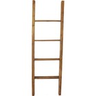 Ekena Millwork Decr019x060x04ldrbr Vintage Farmhouse 4 Rung Ladder Barnwood