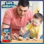Geode Crystal Kit 10 Break Open Geodes Stem Science Toy For Kids