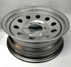 16  Inch  6 Lug   Silver  Mod   Trailer   Heavy  Duty  Wheel  Rim   16655sm
