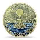 2 Years Sober Two Year Sobriety Coin Aa Chip Alcoholics Anonymous Medallion Gift