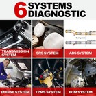 Thinkcar Sr6 Obd2 Scanner Abs Srs Bms Diagnostic Tool Epb Oil Sas Reset Usa 2026