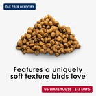 Kaytee Nutri Soft Pet Parrot   Conure Bird Food  3 Pound