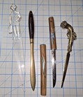 Four Vintage Antique Desk Letter Openers  Fuller Brush   More 