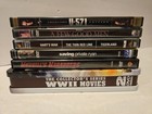 Lot Of 13 Vintage Classic Action War Movies Dvds- Tested