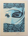 Shepard Fairey - Not A Terrorist Letterpress 2026 Print Poster Giant Arab Woman