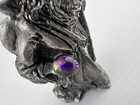 Wizard 3  Pewter Figurine With Serpent Staff   Iridescent Ball