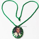 Malverde Necklace Escapulario De Hilo Jesus Malverde Scapular Verde New