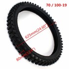 70 100-19 Front Dirt Bike Tire Set For Honda Cr85r Crf110f Kx100
