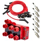 For 1994-2000 Ford Mustang 3 8l V6 Fd488 Ignition Coil   6 Spark Plugs   6 Wires