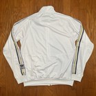 Adidas Originals Chile 20 Track Jacket White Tricot Gold Silver Trefoil Medium