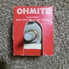 Vintage Ohmite Rheostat Potentidmeter Model H 25 Watts Made In Usa