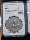 2015 Mexico Libertad Unc  Proof   Reverse Proof Coin Set Ngc Graded  coa  0004  