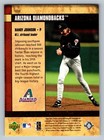  3635 Us Flag Maxi Card On Randy Johnson Trading Card W phoenix Az Cancel 