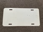 Very Rare Original Logo Metal Hot Rod Hotrod Magazine License Plate Car Feature 