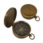 1-3 4  Brass Antiqued Compass