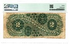 Fr  244 1886  2 Silver Certificate Note Rosecrans   Huston Pmg Fine 12
