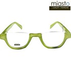 Miasto Top Rimless Half Rim Moon Round Oval Readers Reading Glasses medium Large