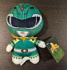 New Hasbro Lot Of 3 Green  Pink  And Red Power Rangers 7  Mini Plush Dolls