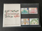 British Post Office Mint Stamps   Presentation Pack X2   Christmas 1979   1980