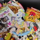 Ephemera Cutouts Greeting Card Fronts Lot Scrapbook Junk Journal Multi Color
