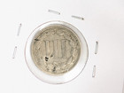 1866 Nickel Three Cent Piece Coin
