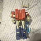 Transformers Optimus Prime Robot Action Figure Red blue gray W  Blue Weapon