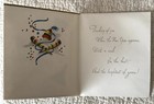 Unused Happy New Year Pipe Hat Came Gloves Vintage Greeting Card 1940s 1950s