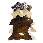 Mini Cowhide Cutout - Assorted Patterns And Colors - Natural Hair-on Rugs