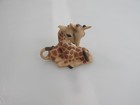 Vintage George Good Giraffes In Love Figurine Bone China Pair Miniature