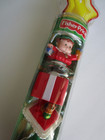 Fisher Price Little People 2004 Christmas Figure Tube- Elf  Gift Box Puppy  Tree