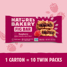 Nature s Bakery Raspberry Fig Bars  10 Packs  2 Oz  Each  20 Oz  Total