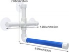 Bird Shower Perch W  Suction Cup Parrot Window Wall Stand Bath Toys 1 Sticks 