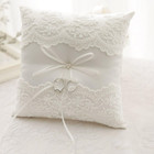 Lace Pearl Wedding Ring Pillow Cushion Bearer 8 26 Inch For Beach Wedding