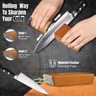 Upgraded Rolling Knife Sharpener Kit With Diamond Grit Discs Angles 15    20  